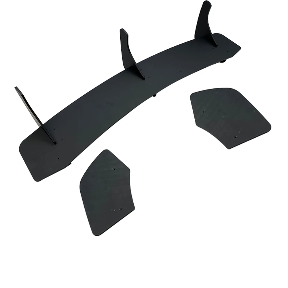 Paraurti posteriore Diffusore Splitter Canard Fin Auto Boot Staffa Spoiler Piastra Labbro Per Volkswagen VW Scirocco R 2015-2016 - immagine 4