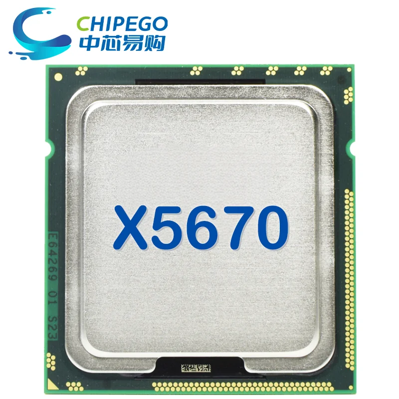 X5690 Xeon Intel 3.46GHz Processor SLBVX 12MB CPU 0 Core Six
