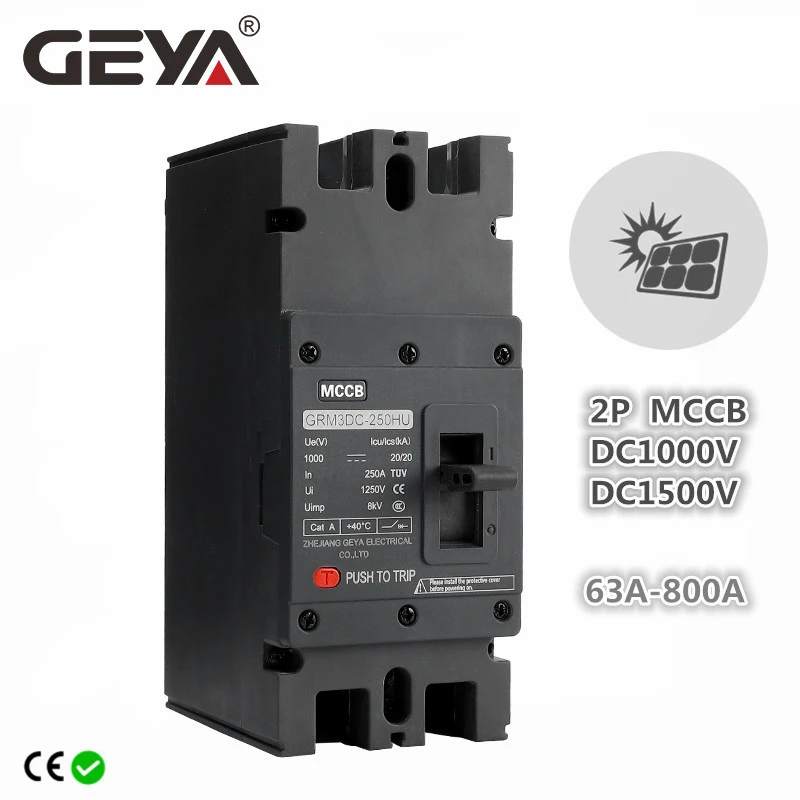 GEYAGRM3DC2P1000VTureMCCBSolarMoldedCaseCircuitBreaker