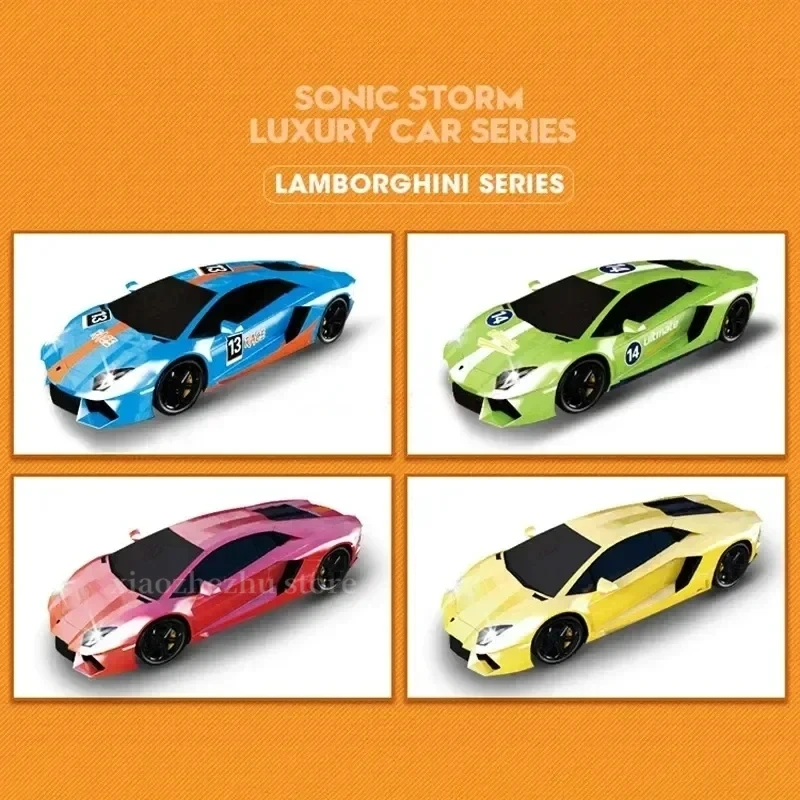Electric Race Track Car 1:64 Accessories Toy Remote Control Car Autorama Circuit Voiture Railway Slot Vehicle Kids Birthday Gift 4