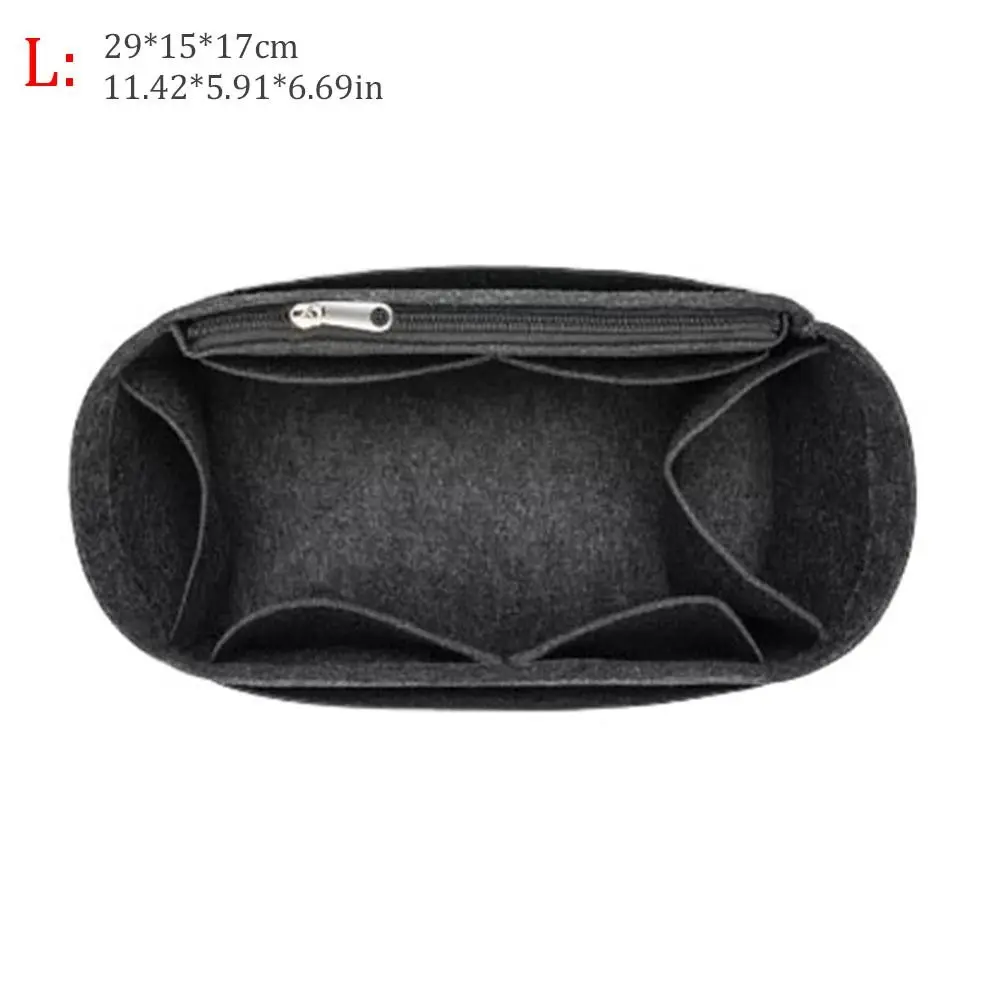 Durable Felt Handbag Insert for Portable Organization and Support