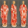 Robes africaines pour femmes Hijab caftan imprimé ample Boubou Robe afrique vêtements Ankara Dashiki dubaï Abaya écharpe Robe Caftan Robe