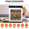 VEVOR 10 Trays Food Dehydrator Stainless Steel Machine 800W/1000W Household Vegetables Fruit Dryer with Digital Timer for Home 5