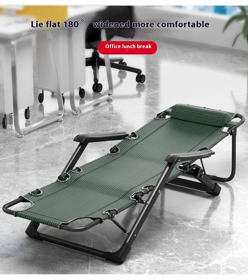 GIANXI Outdoor Recliner - Padded Folding Lounge Chair with Phone Stand