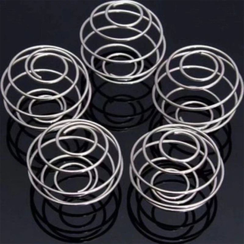 Stainless Steel Shakers Whisks Sphere for Smooth Drink 5pcs shaker bottle shaking cup