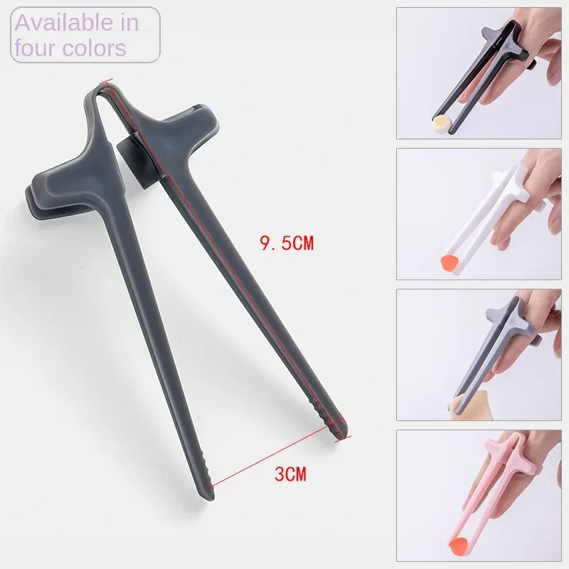 Non-dirty Hand Chopsticks Playing Games Tableware Food Grippers Spoon and Chopsticks Rest Lazy People Hold Snacks Kitchen Dining