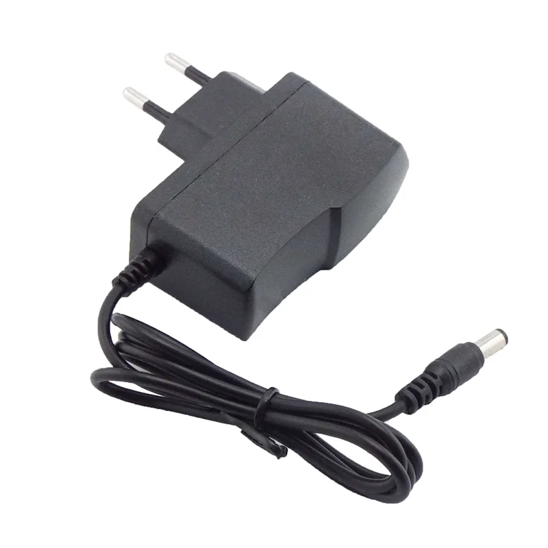 Multi-tip AC DC Adapter 12.6V 1A Power Supply Adapter With 8 Tips - Universal AC/DC Transformer For Massage Guns & Electronics Multi-tip Power Adapter 1A