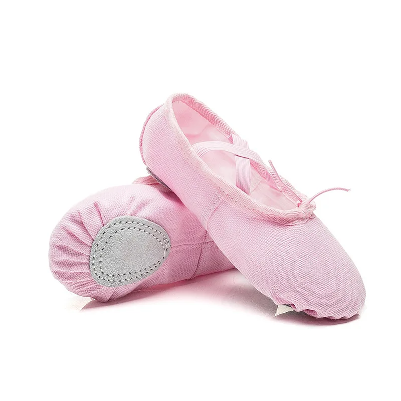 USHINE Professional High Quality 5 Colors Dance Slippers Ballerina Practice Ballet Dancer Shoes Girls Kids Women 4