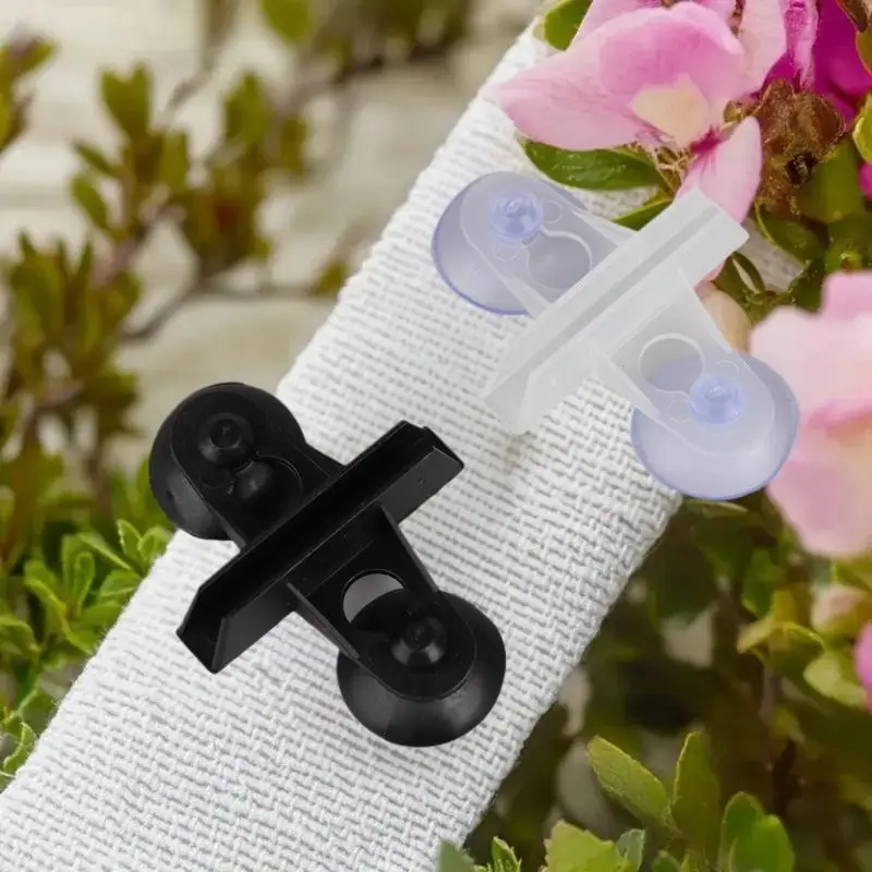 10Pack Fish Tank Divider with Suction Cup, Aquarium Isolation Panel Clip Black, Sturdy Plastic Holder