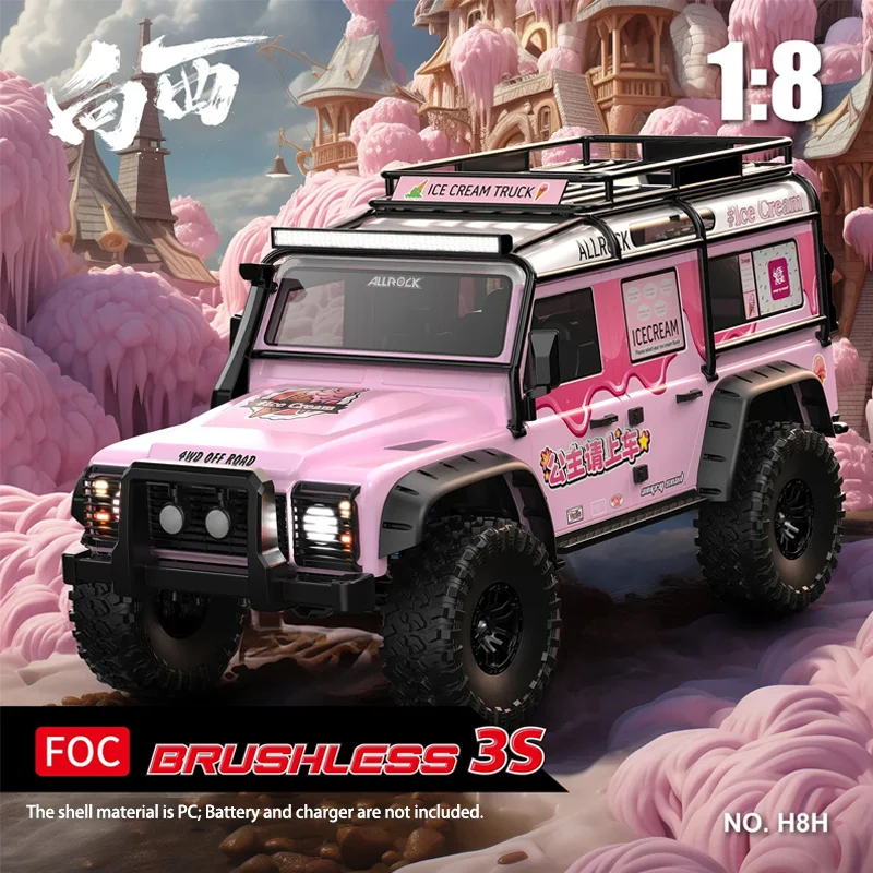 MJX 1:8 H8H westward electric remote control off-road vehicle climbing car differential lock model rc 3