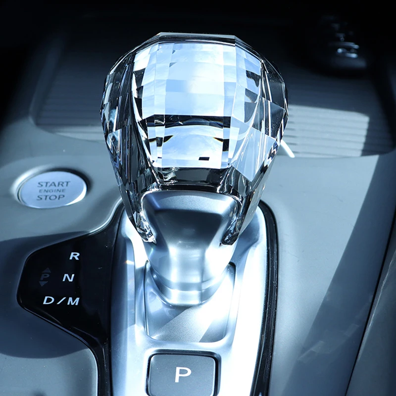 

Factory Wholesale High Quality Crystal Shift Knob Handle Auto Parts Shift Knob For Infiniti QX50 2018-2022