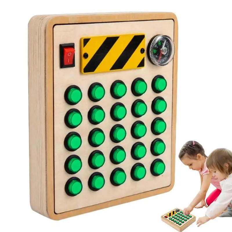 

Wooden Play Board Educational Plane Travel Toys Sensory Activity Board Montessori Toys Train Kid's Fine Motor Toddler Airplane