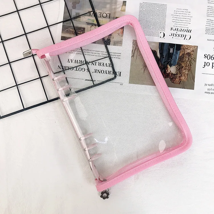 Zipper Binder Photo Card Collection & Organizer Diary Notebook