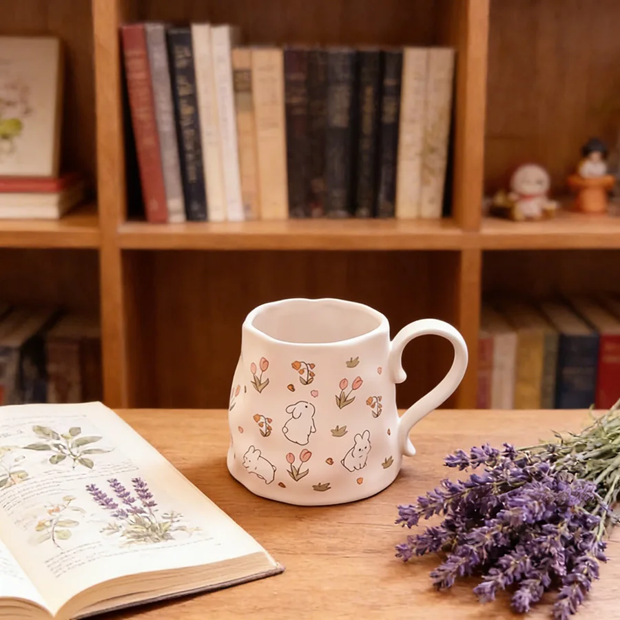 كوب سيراميك قهوة شاي مكتبي