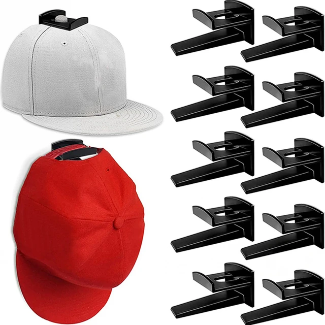 5/8pcs Hat Racks for Baseball Caps Adhesive Hat Hooks for Wall No