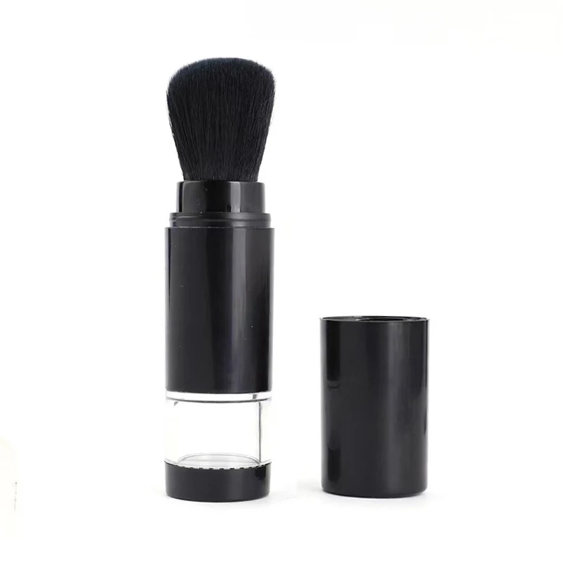 11x2.5cm Embossing Powder Tool Applicator Nylon Bristles Brush Palm