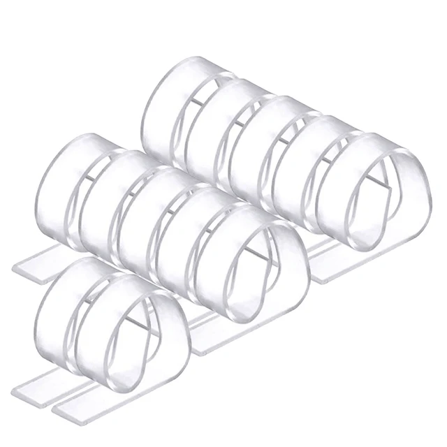 12Db Konyha Csúszásgátló Piknik Tartó Otthoni Buli Tiszta Univerzális Rögzített Beltéri Terítők Klip Könnyű Hordozható - Image 5