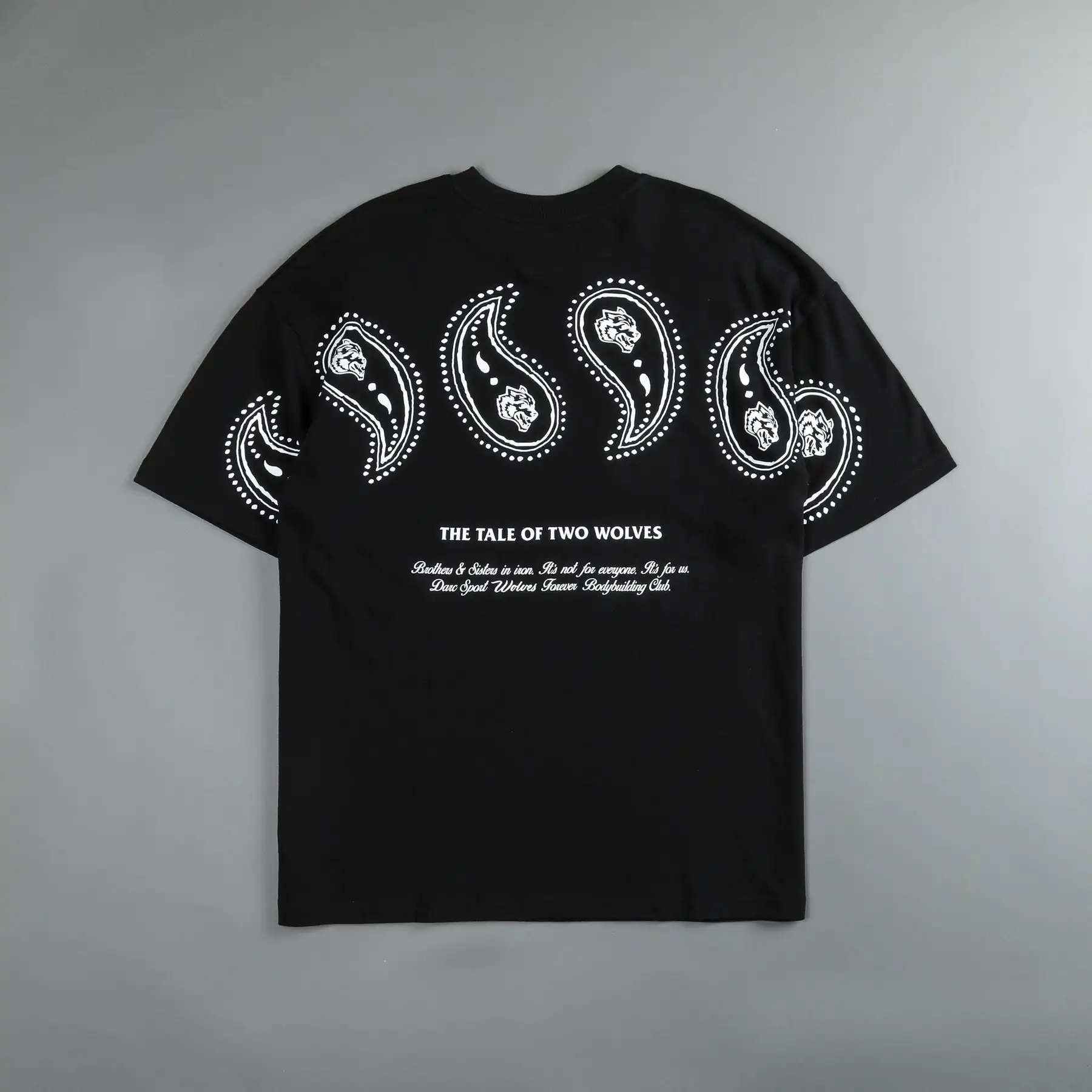 

Darc Wolves Sport T-shirts Oversized Graphic DTG Printing Technique Workout Gym Fitness Men Short Sleeve Darcs T Shirts