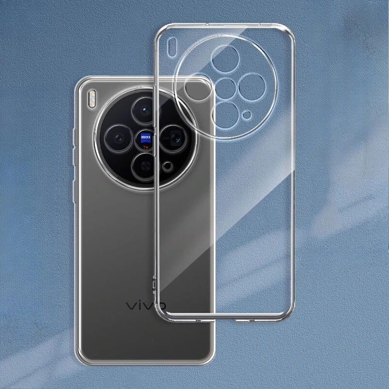 Ultra Transparent TPU Phone Case - Clear Silicone Soft Protective Back Shell
