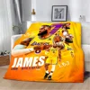 Printed Blanket Basketball Star K-kobeS  Picnic Blankets Warm Blanket Soft and Comfortable Blanket Home Travel Birthday Gift 2