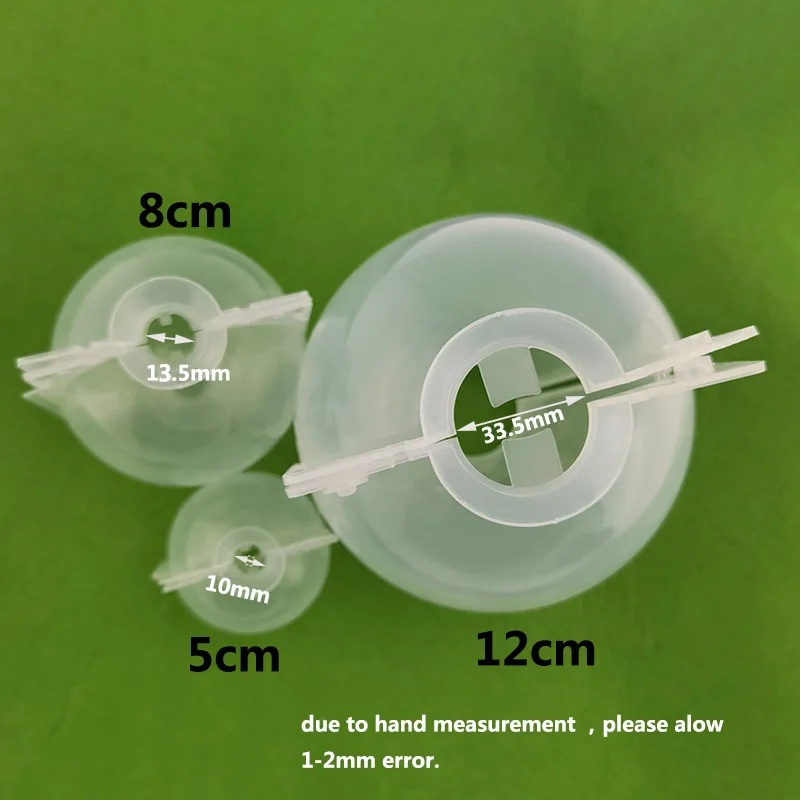 5cm 12cm High Pressure Propagation Plant Rooting Ball root grow box Graft Breeding growing Case Transparent Planting Nursery plant rooting ball