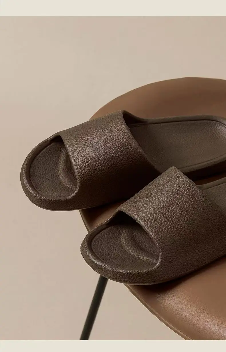 Modische Damen-Hausschuhe, Sommerliche Flache Leichte EVA-Badeschuhe, Komfortable Massage-Paarhausschuhe, Indoor-Slides, Duschschuhe – Detail 5