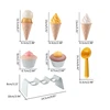 Summer Beach Toy for Kids Soft Silicone Sandbox Set Beach Game Toy for Send Children Beach Play Sand Water Play Tools Beach Cart 5
