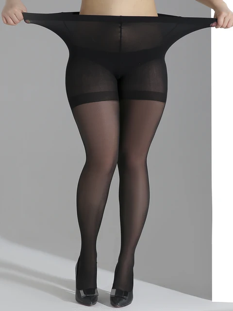 Collants élastiques en nylon ultra-fin pour femmes, collants grande taille, bas de fête, accessoires vestisens, 1 paire