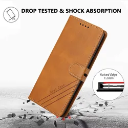 Leather Flip Case with Magnetic Stand and Wallet Feature for Redmi 15C 5G EU(173) (Yellow (HX - nw))