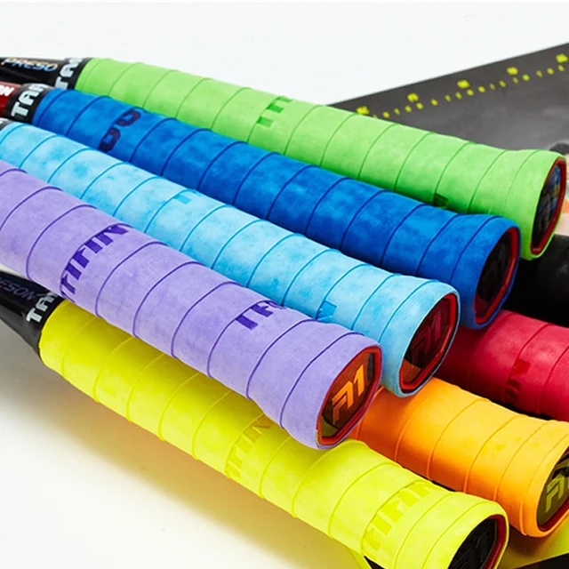 10pcs TAAN Tennis Badminton Raquet Overgrip TW800 Matte Dry Sweatband Non-slip Breathable Fishing Rod Handle Glue 5