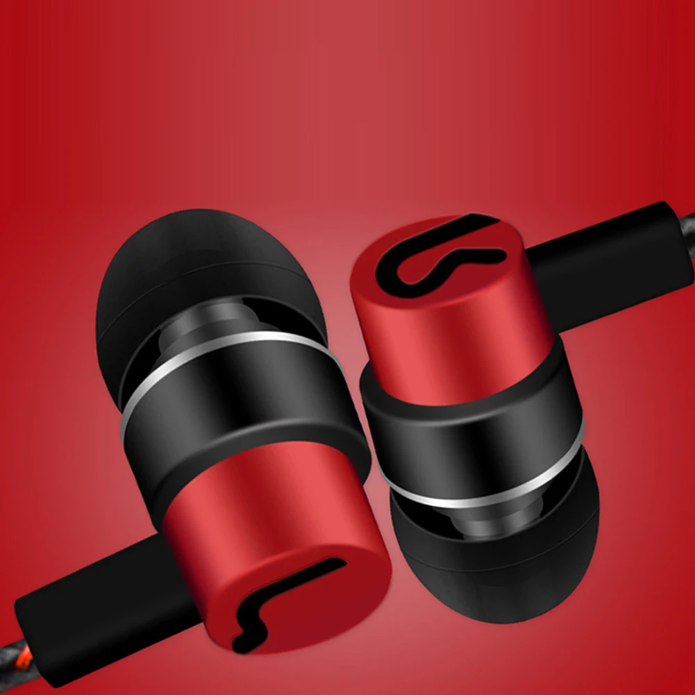 Premium Wired In-Ear Stereo Earbuds with In-Line Mic and Hands-Free Control