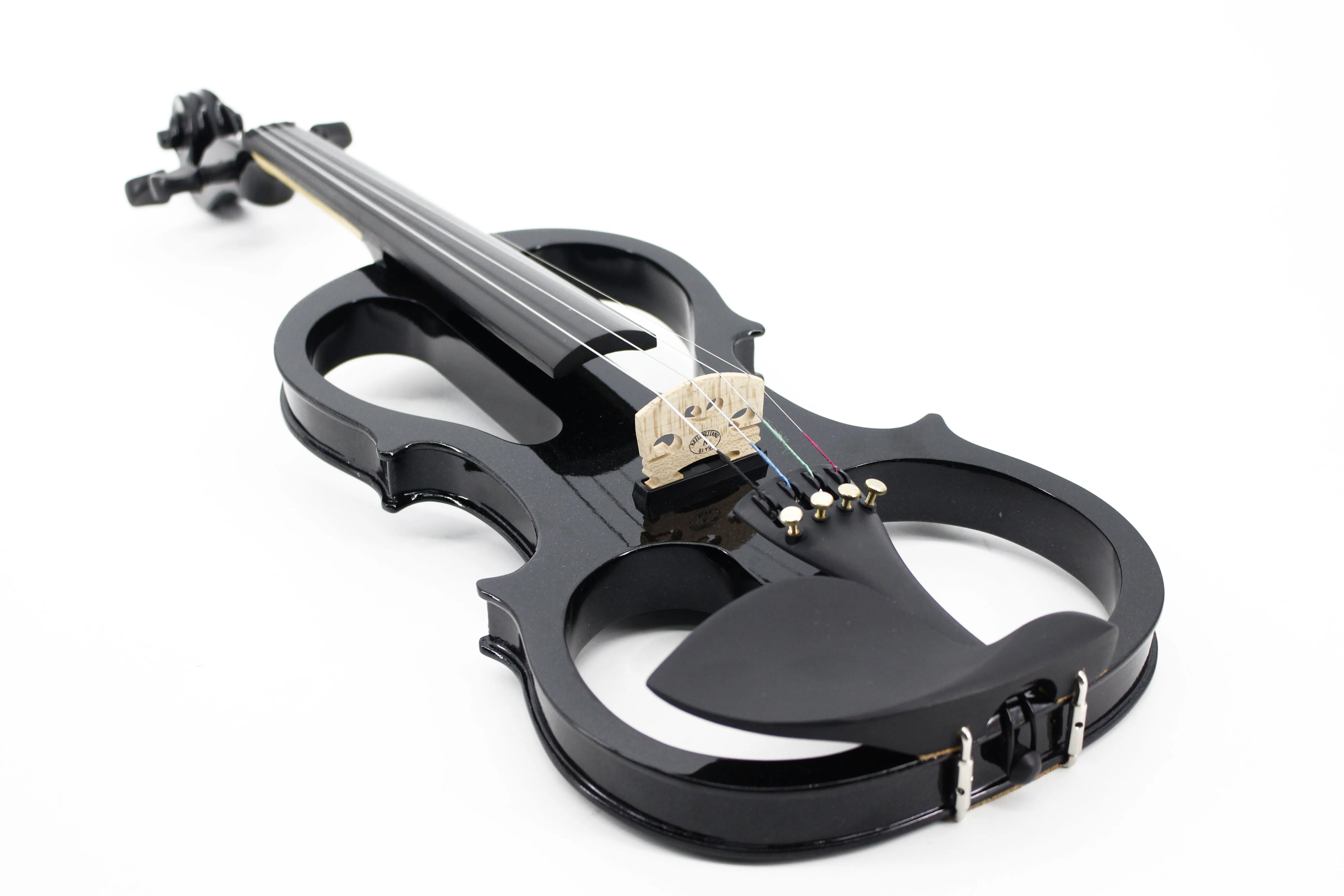 4/4 Size With Case Bow Strings For Beginner Students Solid Wood Electric Violin