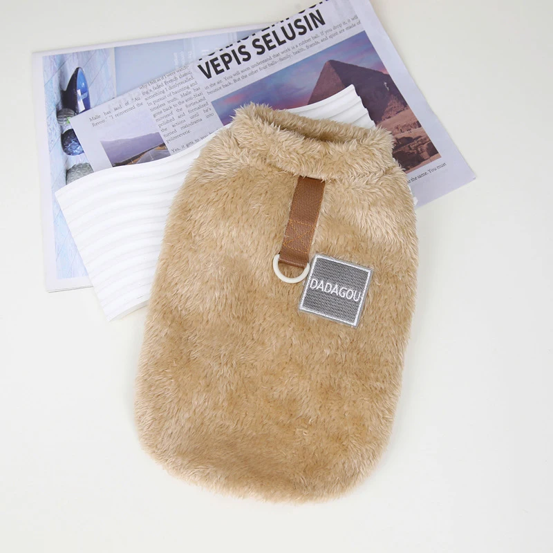 Fleece Pet Clothes Warm Dog Vest Coat Pullover Puppy Sweater Cat Apparel For Chihuahua Yorkie Terrier Shih Tzu Pet Outfit pet clothes