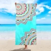 1pc Bohemian beach towel, quick drying absorbent soft swimming towel, sports towel, sand proof multifunctional beach towel 2
