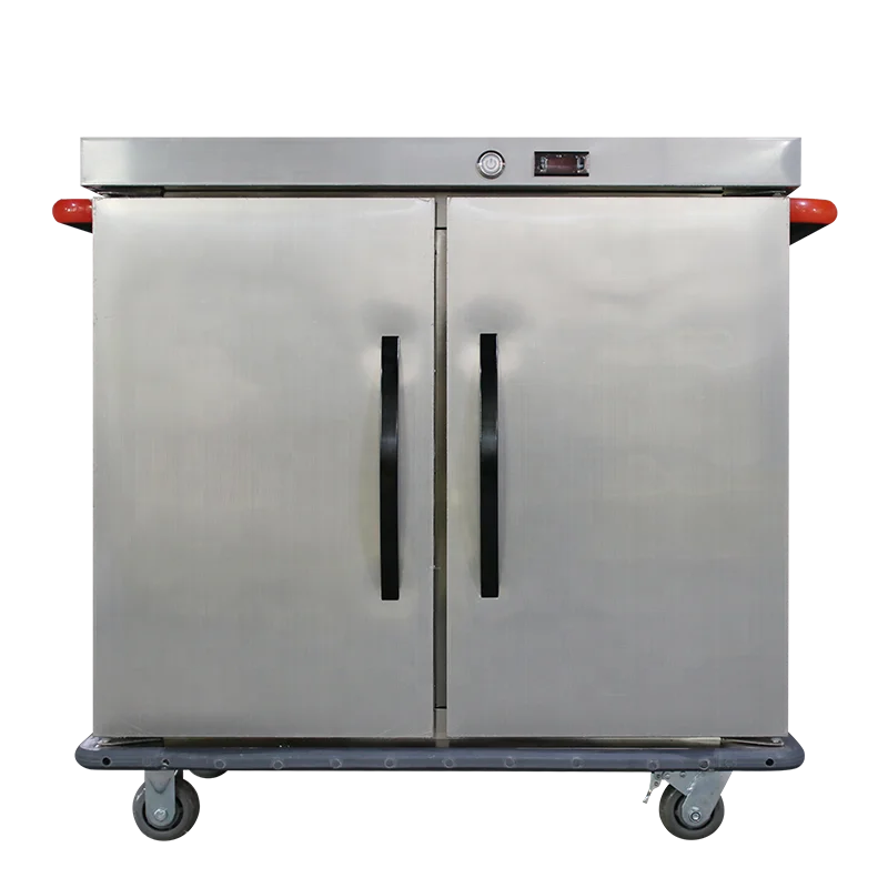 Commercial Food Warmer Cart 8 Layer Hot Banquet Trolley