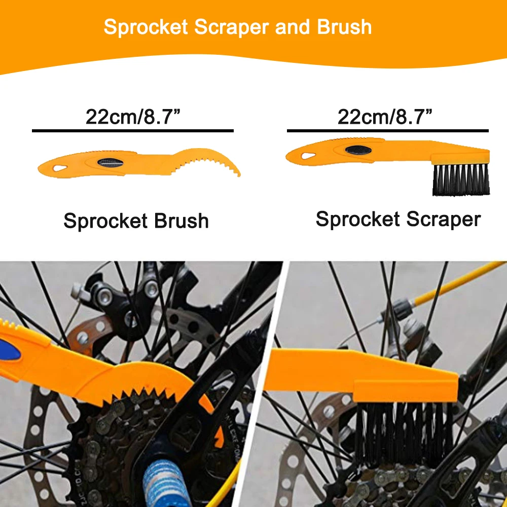 Kit Limpieza Moto Cadenas Limpiadores Bicicleta - Bike Chain Cleaner  Bicycle - Aliexpress