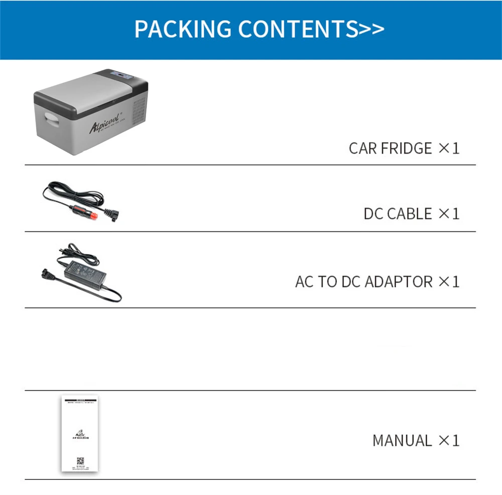small car fridge Alpicool 15L Car Refrigerator Icebox Freezer Cooler Mini Fridge Small Incubator DC 12V 24V AC 220V With Compressor Refrigeration cooluli classic 4 liter small mini fridge Car Fridges & Heaters