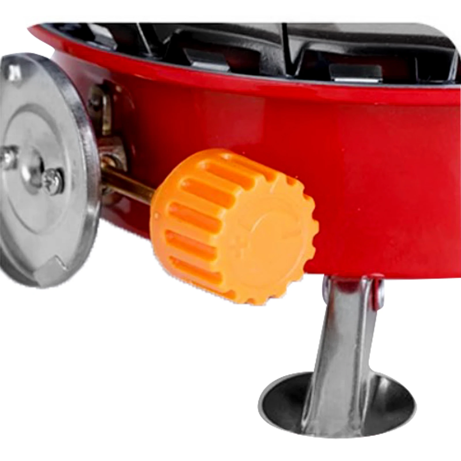 Outdoor Mini Windproof Stove Lotus Shape Portable Furnace Fold-able Windshield Flower Style Durable Metal Camping Hiking Picnic