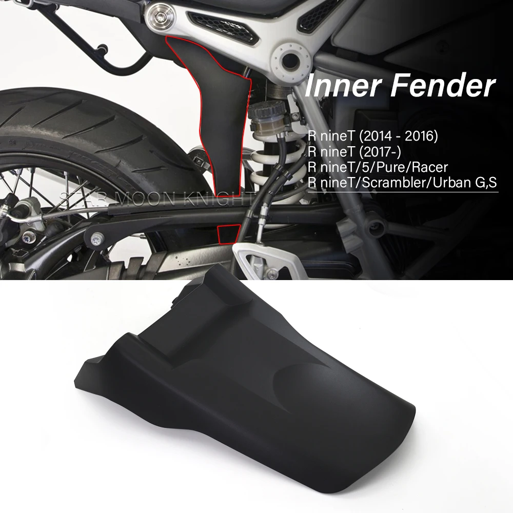 Parafango Interno Per Bmw R Nine T R Ninet Rninet R9T Pure Racer Scrambler Urban Abs Plastic Splash Guard Parafango Posteriore Shock Shield