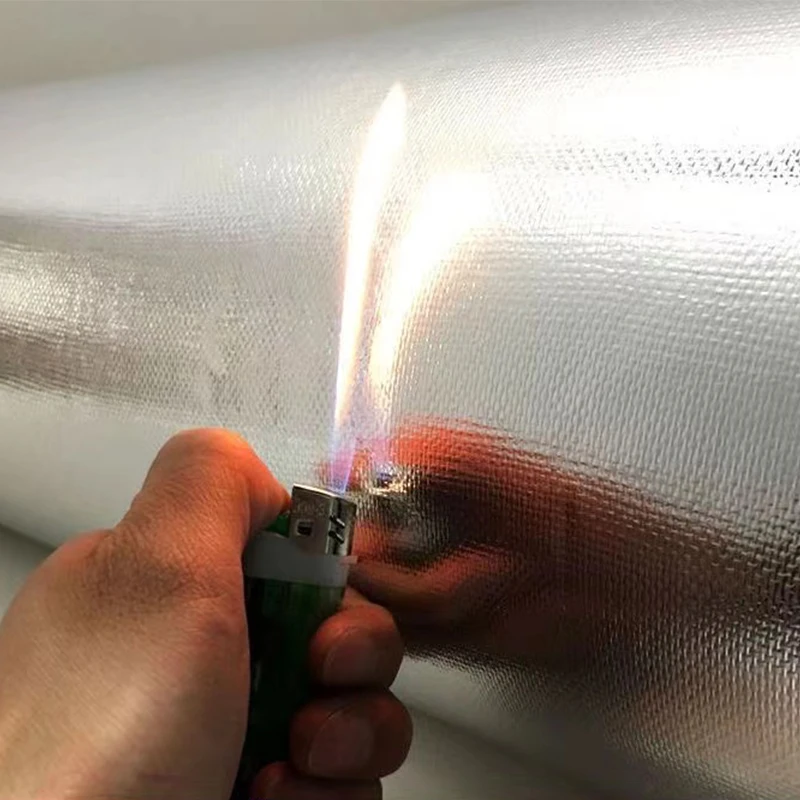 Heat Insulation Mat Car Heat Protection Film Self-adhesive Aluminum Foil