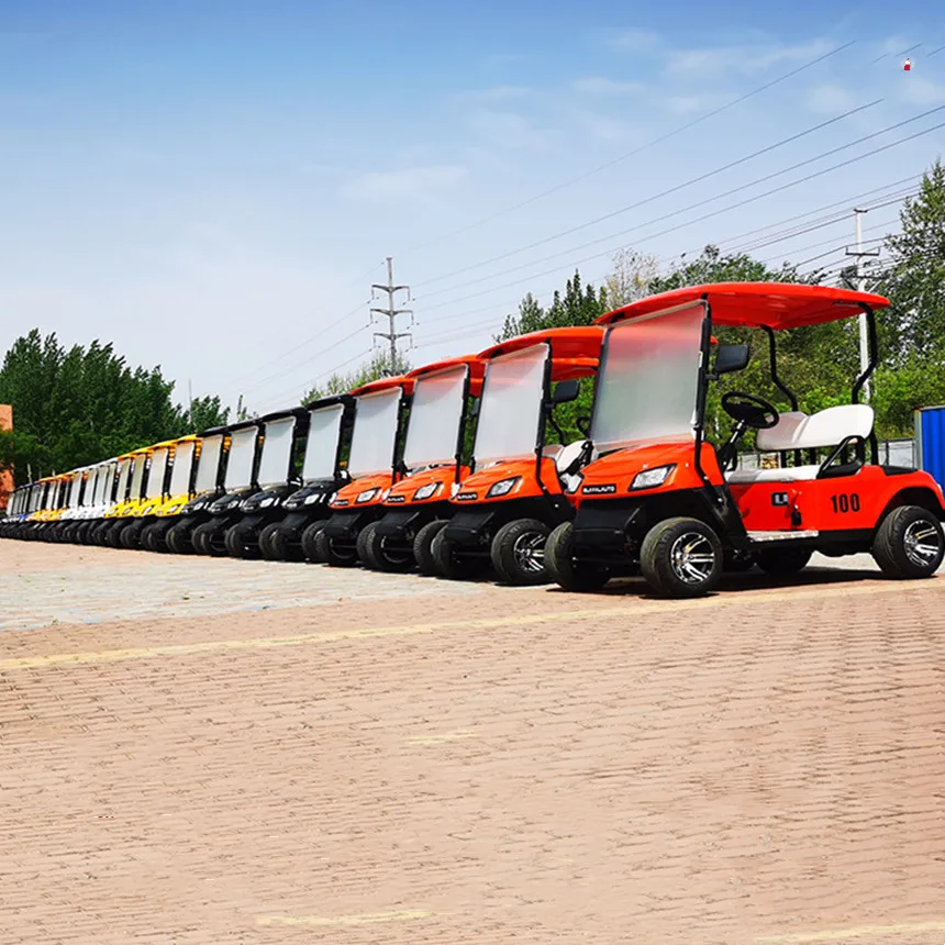 

4-Seat Golf Cart Electric 60V 28Ah Golf Cart 2500 W Best Price Luxury And Atmospheric Sightseeing Car