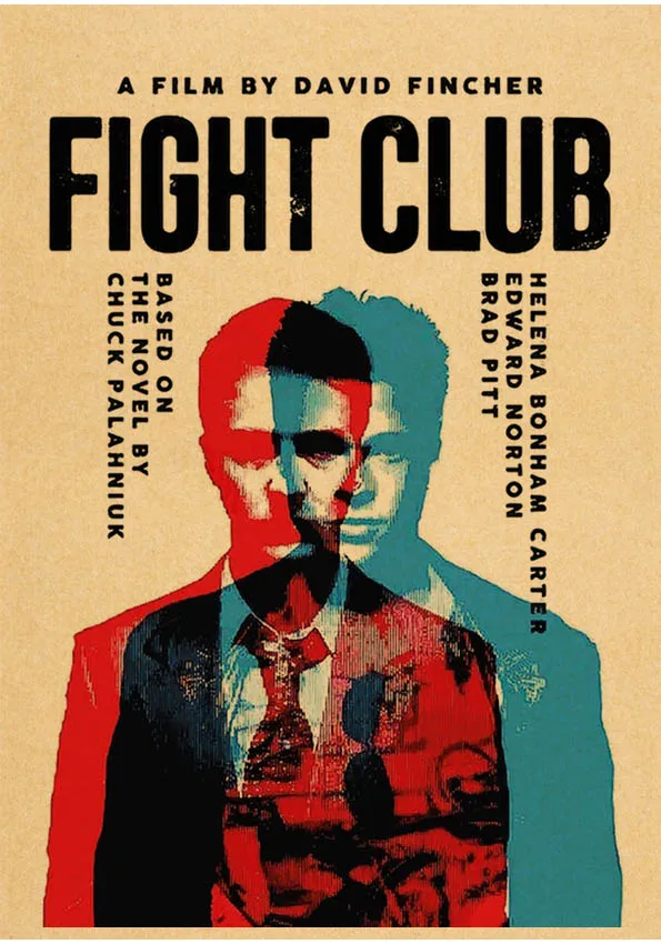 Fight Club（ファイト・クラブ）/ブラッド・ピット/映画ポスター Fight Club（ファイト・クラブ）/ブラッド・ピット/映画ポスター