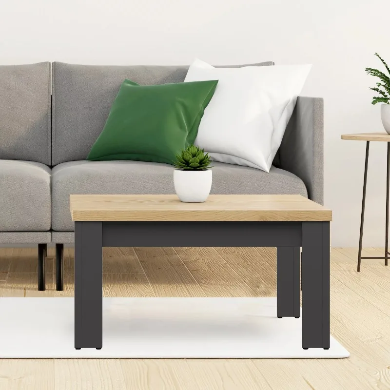 

Lifestyle Solutions Coventry прямоугольная гостиная 15,75 дюйма H боковой стол, темно-серая древесина