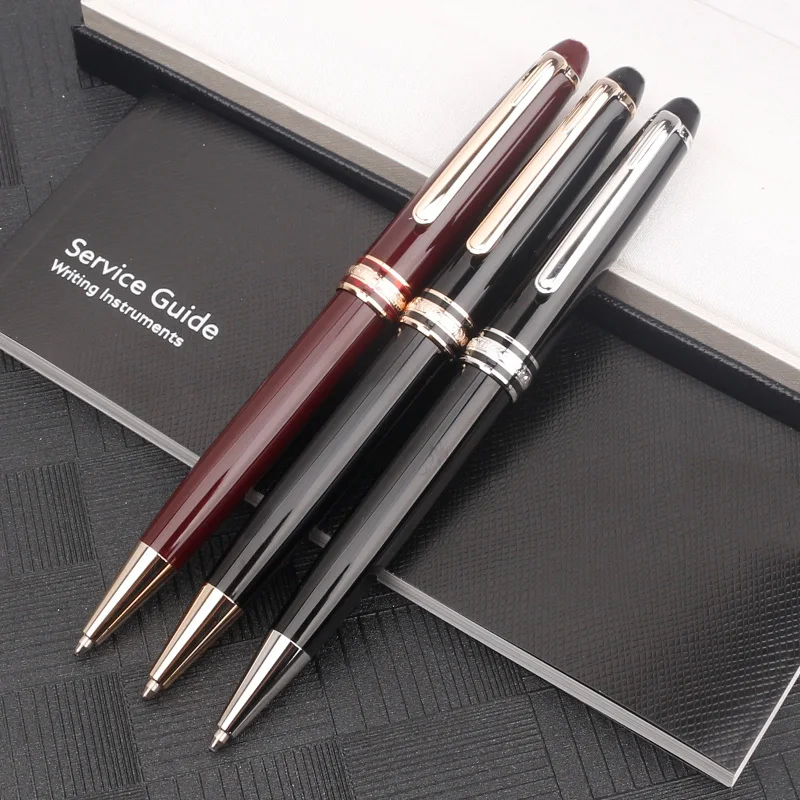 Penna A Sfera Mb Monte Meisterstitted Penna A Sfera In Resina Nera Penna Stilografica Promozione Blance Per Regalo 163