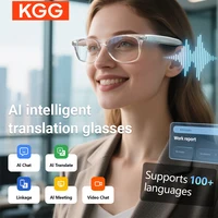 New Smart Glasses AI translation Glasses 100+ Languages Make Receive Calls Music Noise Reduction BT TWS Glasses Men Women