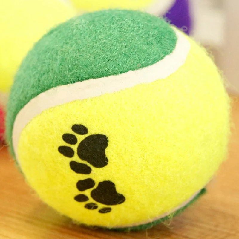Training Tennis Ball Dog Practice Ball Durable School Club Competition Exercises Pet Chew Toy Sports Tournament Toy Supplies