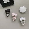Baby Shoes Spring Autumn Girl's Bow Ballet Style Satin Soft Sole Shoe Baby Anti-slip and Anti Drop Heel Princess Toddler Shoes 3