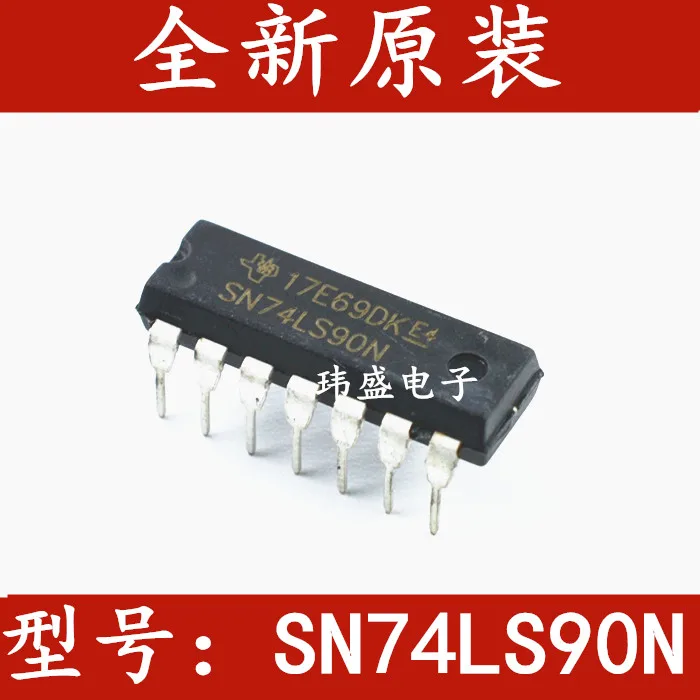 

10 pieces SN74LS90N HD74LS90P DIP-14