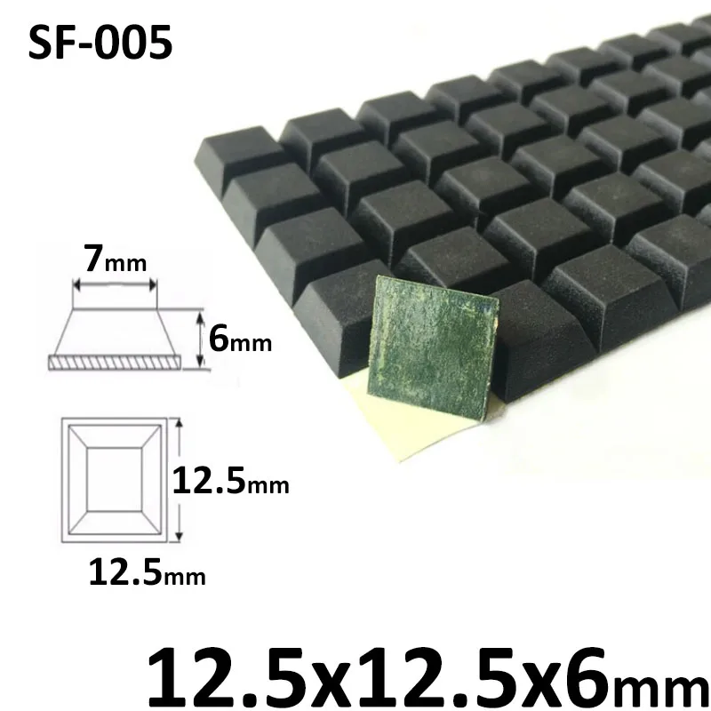 12.5x12.5x6mm 10Pcs