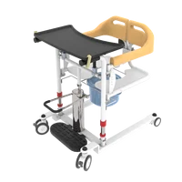 Shift chair Patient Transfer Lifter for Home Use and Facilities , Transfer to bed or sitting toilet,Foot stepping hydraulic lift 1